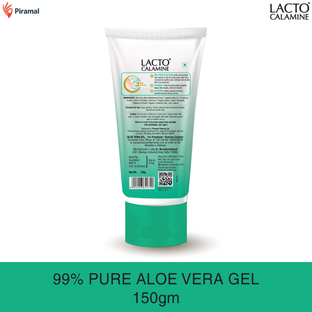 Lacto Calamine Aloe Vera Gel Face Moisturizer