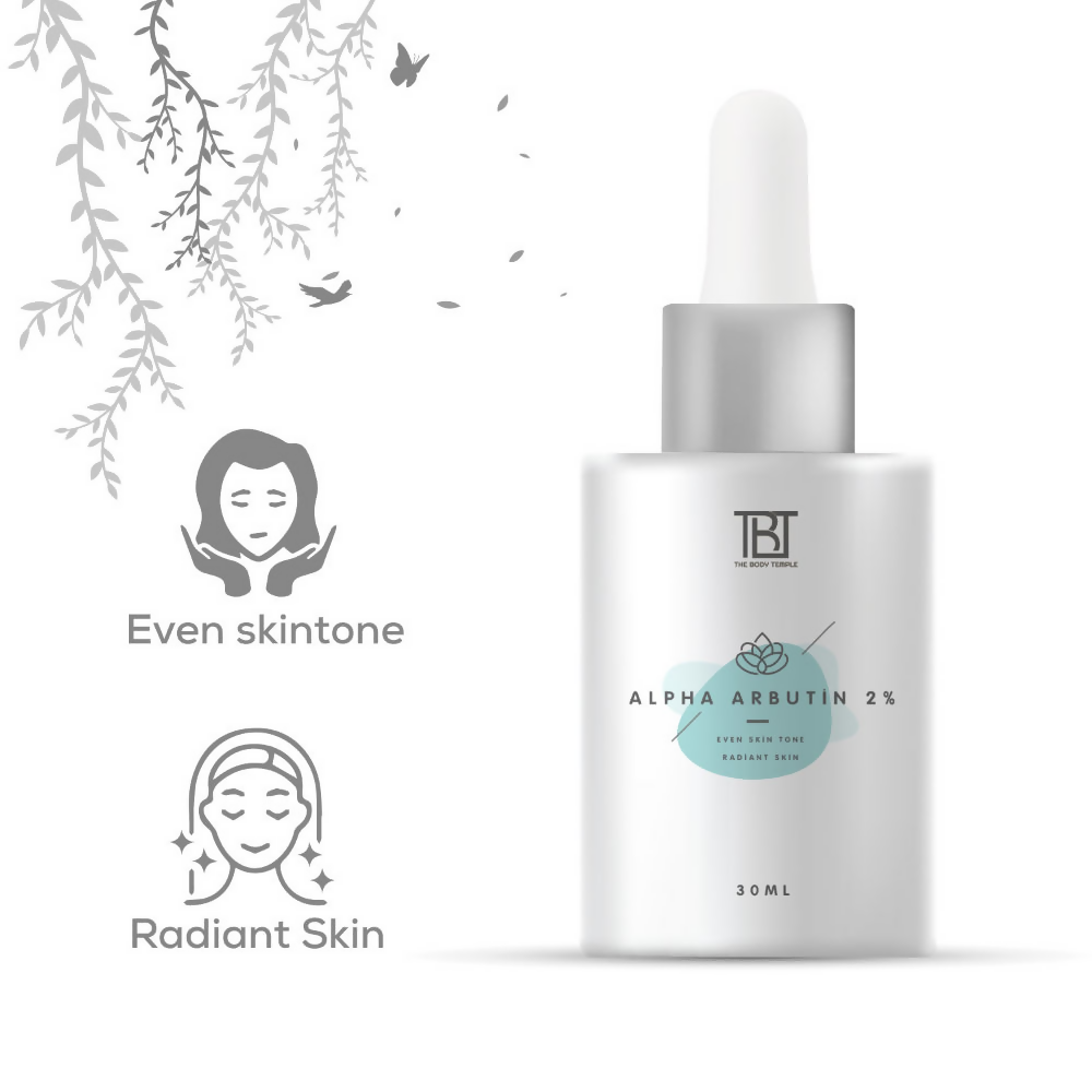 The Body Temple Bodyops 2% Alpha Arbutin Face Serum