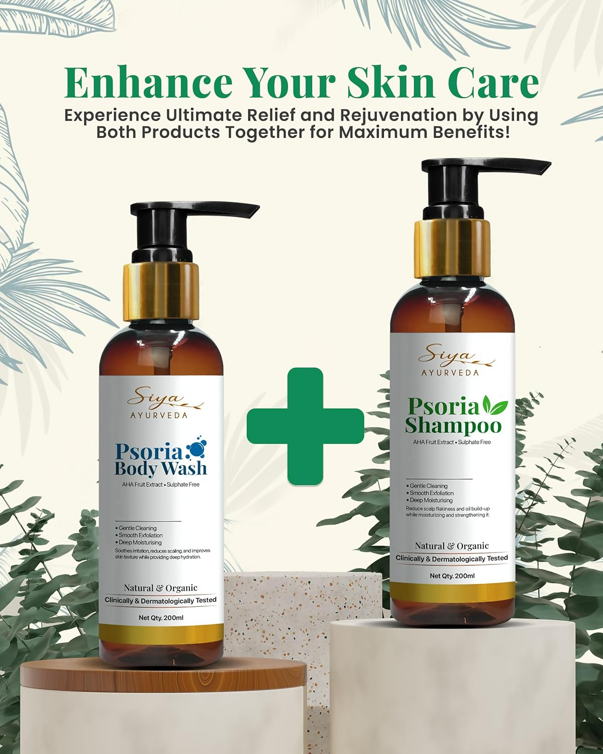 Siya Ayurveda Psoria Shampoo - Scalp Psoriasis