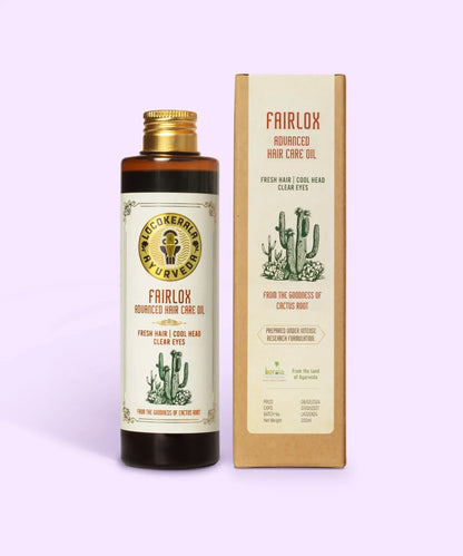 LocoKerala Fairlox Advanced Hair Oil – Ayurvedic Elixir for Strong & Vibrant Hair