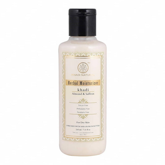 Khadi Natural Almond & Saffron Herbal Moisturizer