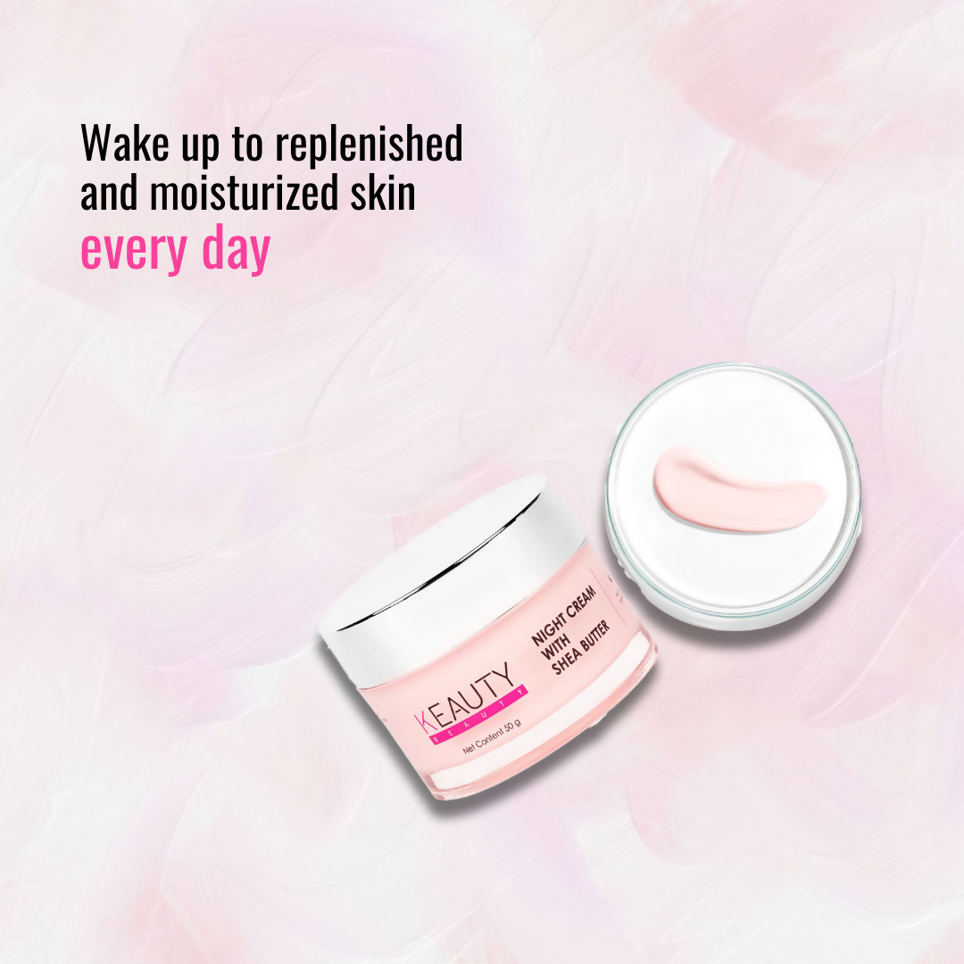 Keauty Beauty Night Cream With Shea Butter