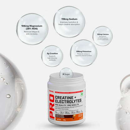 GNC Creatine+ Electrolytesh Cola
