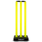 Boldfit Cricket Stumps with Stand & Bails - Fluorescent Green