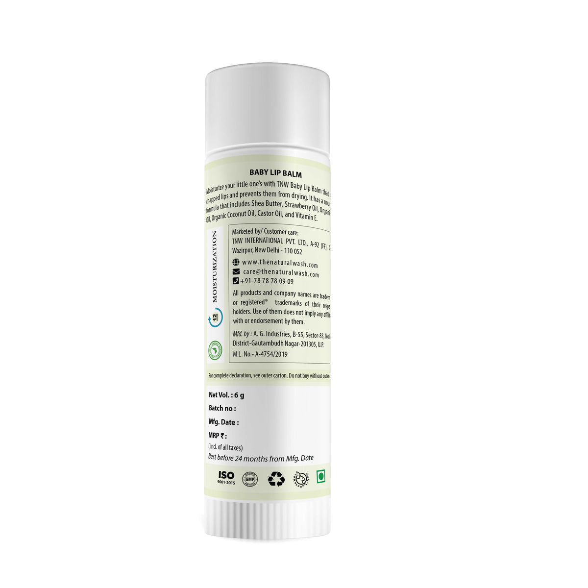 The Natural Wash Nourishing Baby Lip Balm