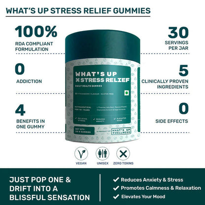 What’s Up Wellness Stress Relief Gummies