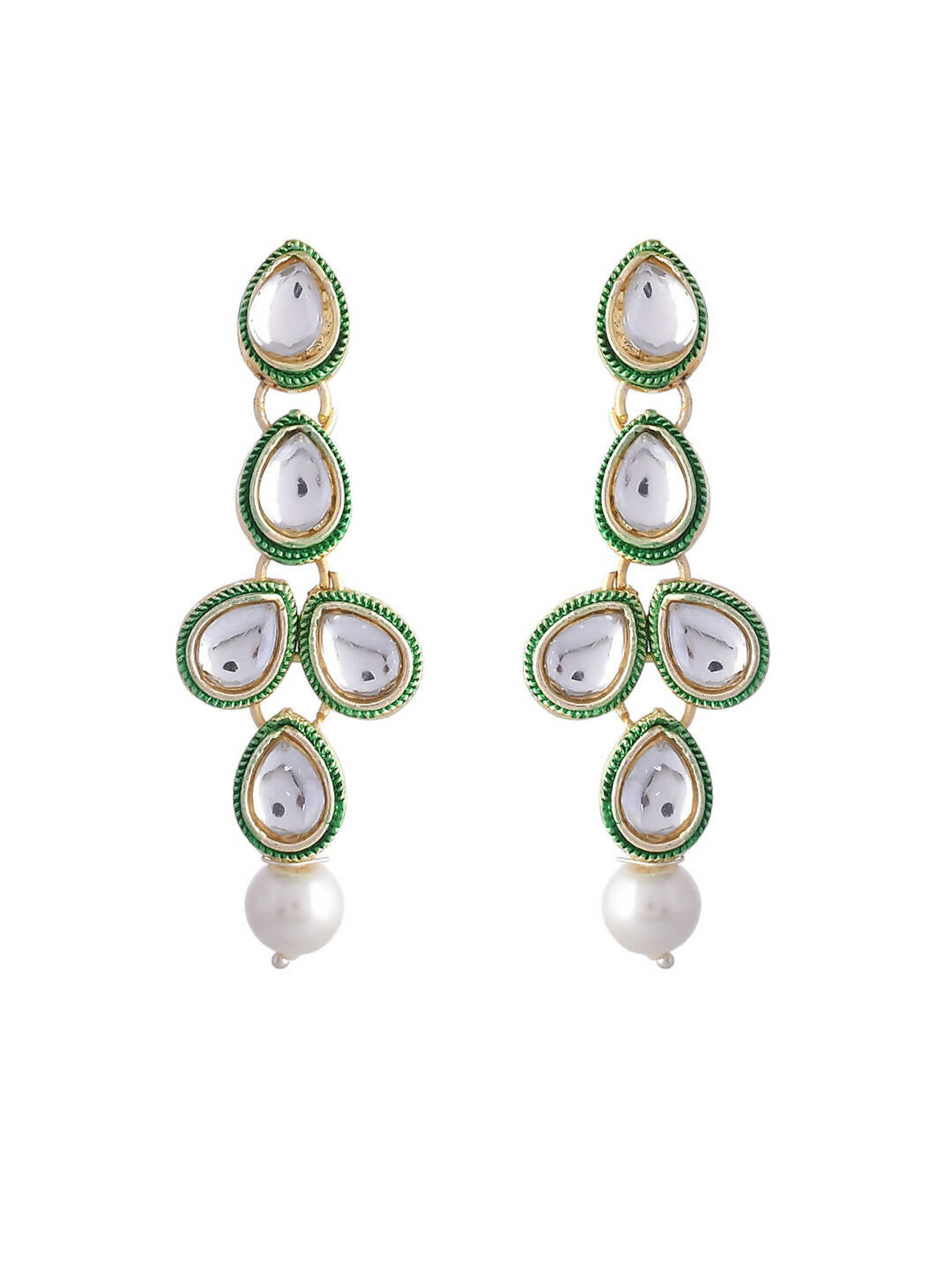 VOJ Women Silver Color stainless steel Jewellery Set