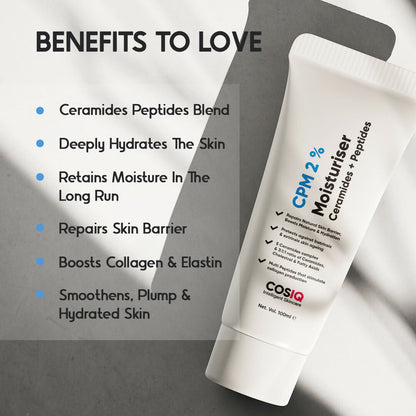 Cos-IQ CPM 2% Ceramides & Peptides Moisturizer