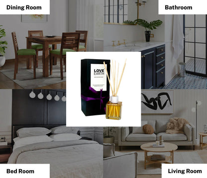 Love Earth Reed Diffuser- Orange