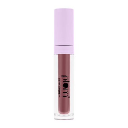 Plum Glassy Glaze Lip Lacquer 3-in-1 Lipstick + Lip Balm + Gloss 05 Cashmere Rose