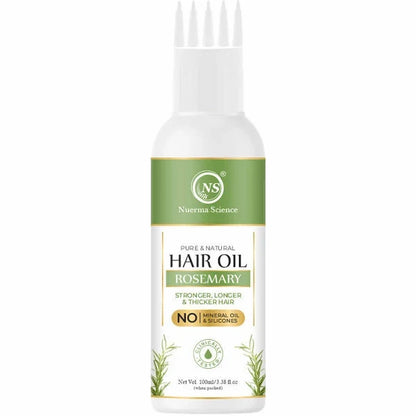 Nuerma Science Rosemary Hair Oil for Stronger Longer & Thicker Hair