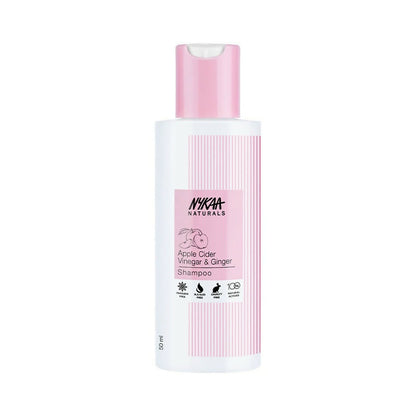 Nykaa Naturals Anti-Dandruff - Free Shampoo with Apple Cider Vinegar, Ginger & Tea Tree Oil