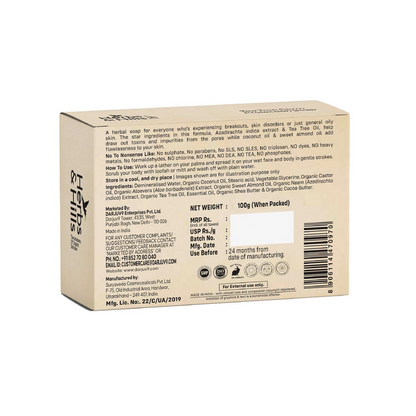 Herbs & Hills Tea Tree Germ Protection Soap