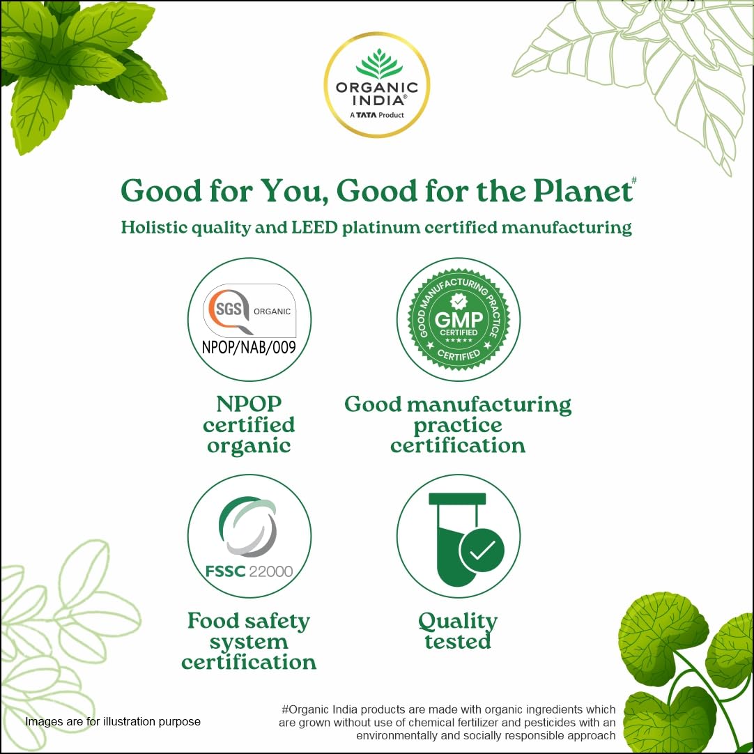 Organic India Sugar Balance Capsules