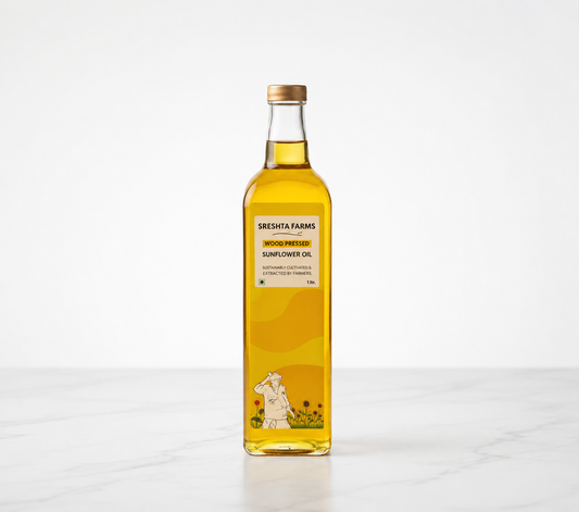 Sreshta Farms Wood Pressed Sunflower Oil
