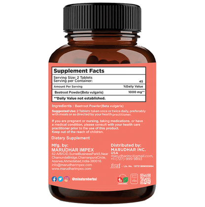 Minature Beetroot Tablets