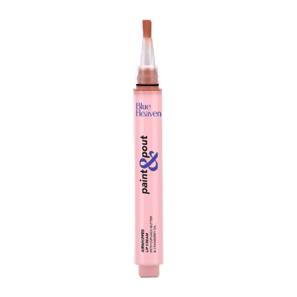 Blue Heaven Paint & Pout Airwhipped Lip Cream - Minty Mocha 10