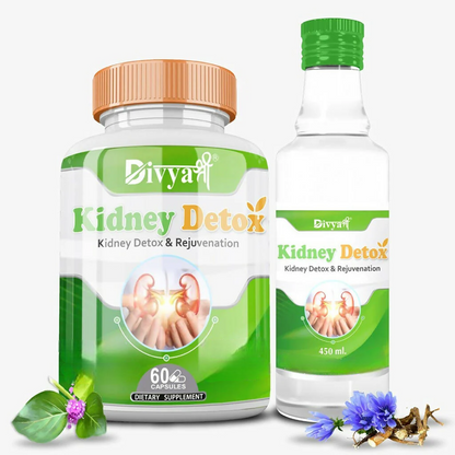 Divya Shree Kidney Detox Capsule & Syrup Combo