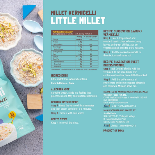 Slurrp Farm Little Millet Vermicelli