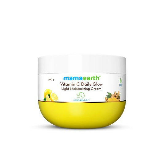 Mamaearth Vitamin C Daily Glow Light Moisturizing Cream with Turmeric & Vitamin C For Skin Brightening