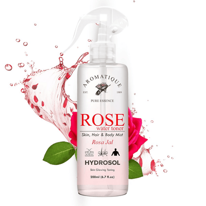 Aromatique Rose Water Spray For Face, Rose Water Toner