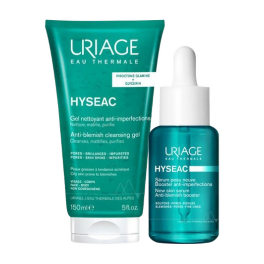 Uriage Anti-Acne Combo (Hyseac Serum + Face Wash)