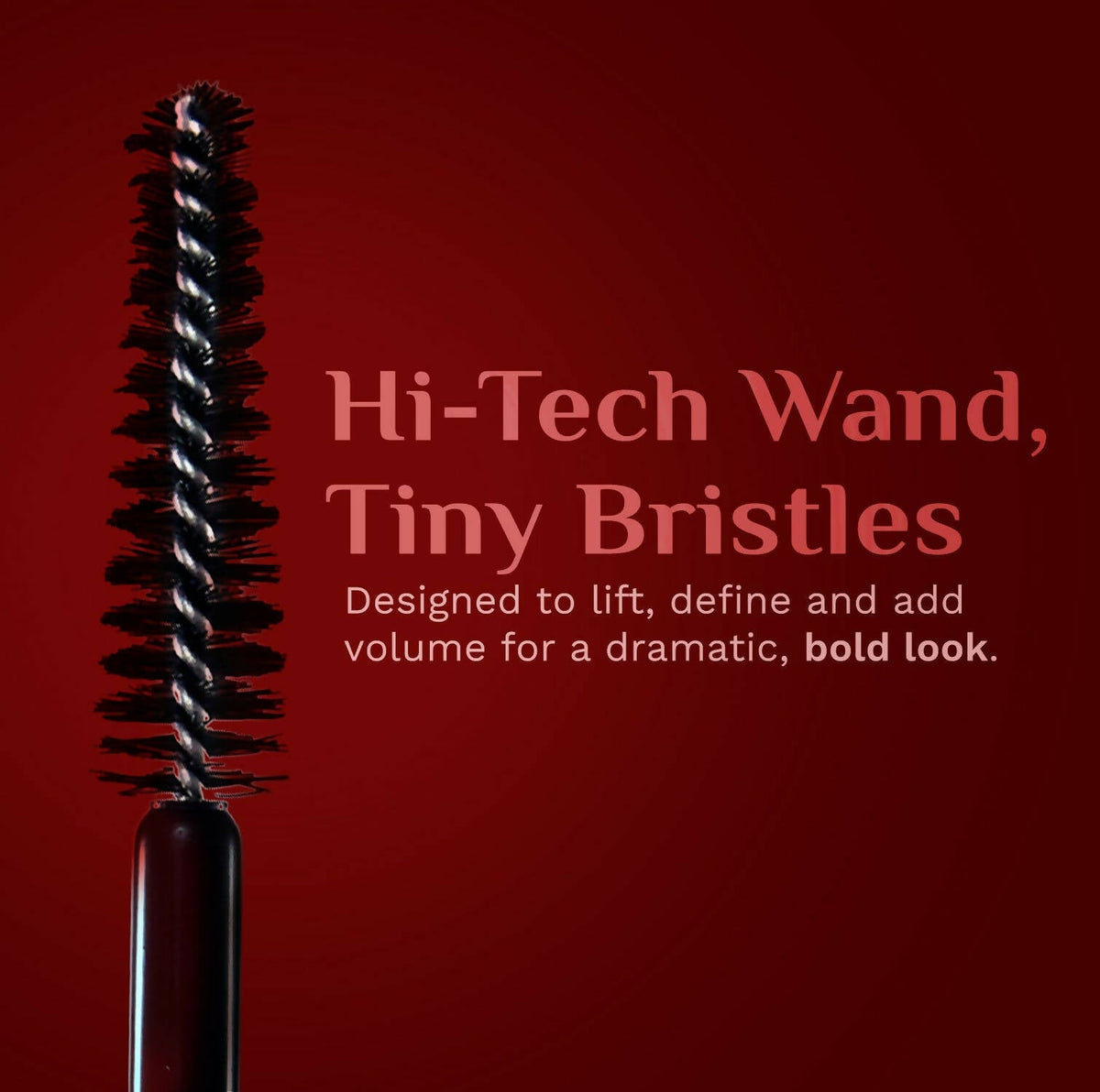 Pilgrim Mega Volume Waterproof Mascara - Black Passion