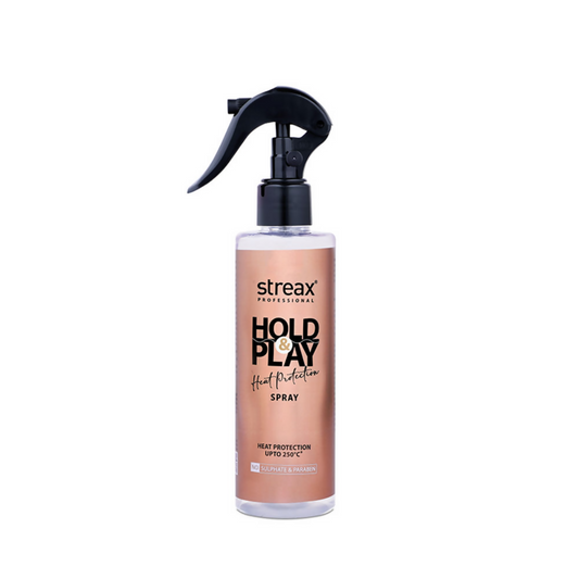 Streax Professional Hold & Play Heat Protection Spray