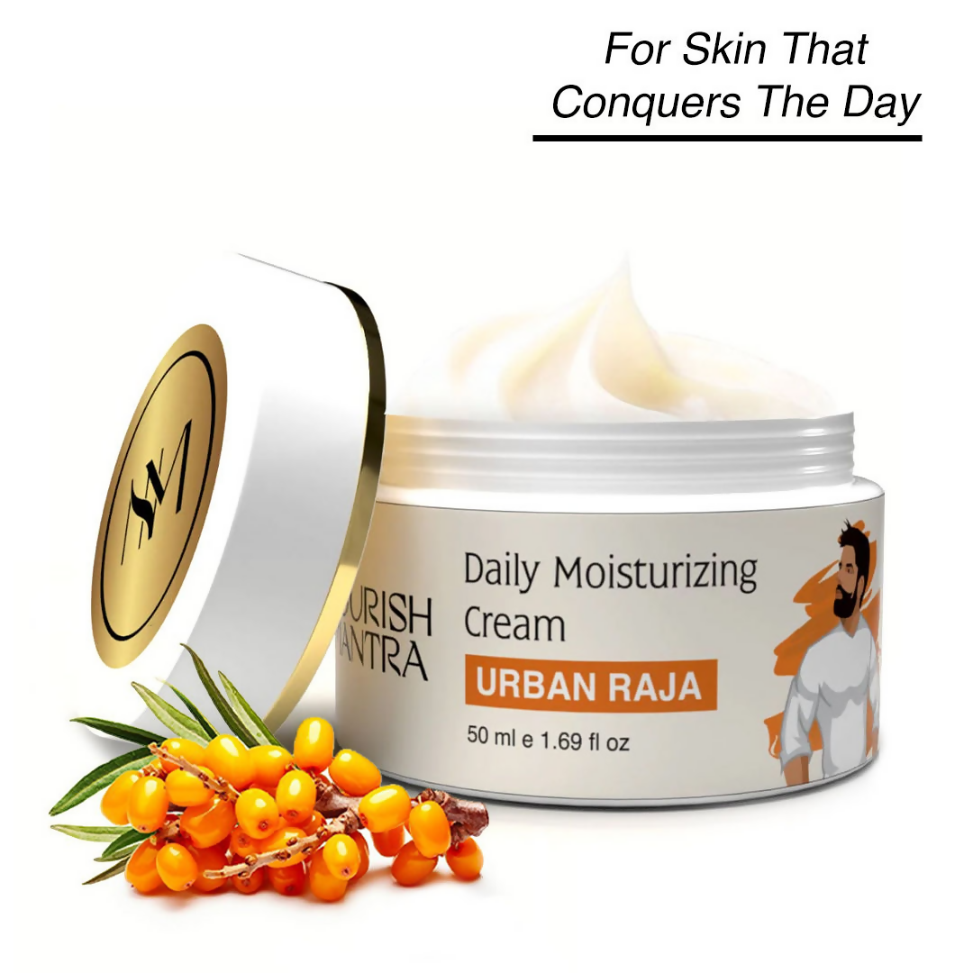 Nourish Mantra Urban Raja Daily Moisturizing Face Cream with Hyaluronic Acid & Niacinamide