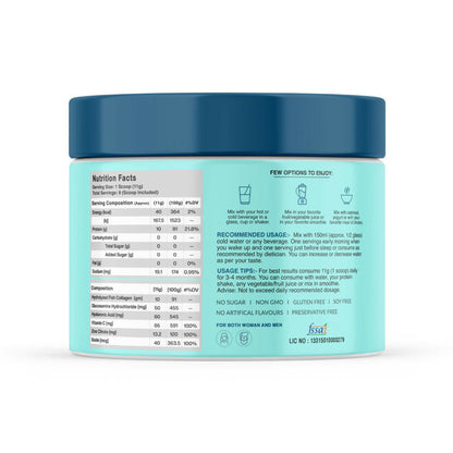 MyFitFuel Hydrolyzed Marine Collagen - Orange