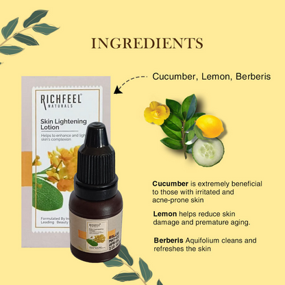 Richfeel Skin Lightening Lotion - Reduces Pigmentation