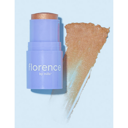 Florence by Mills Self Reflecting Highlighter Stick - Self Worth (Bronze)
