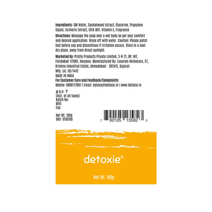 Detoxie Handmade Soaps Combo