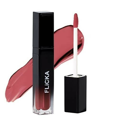 FLiCKA Set and Attack Liquid Matte Lipstick 17 Morning Glaze - Nude