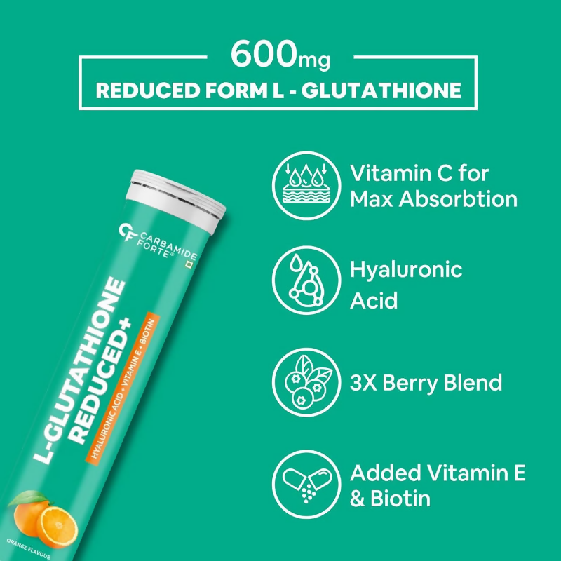 Carbamide Forte L-Glutathione Reduced+ Effervescent Tablets