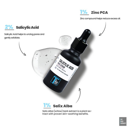 The True Therapy 2.0% Salicylic Acid with Zinc PCA Face Serum