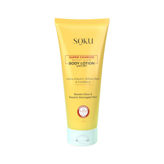 SOKU Super Charged Boost Glow Body Lotion With SPF