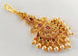 AD Peacock Bridal Beautiful Maang Tikka