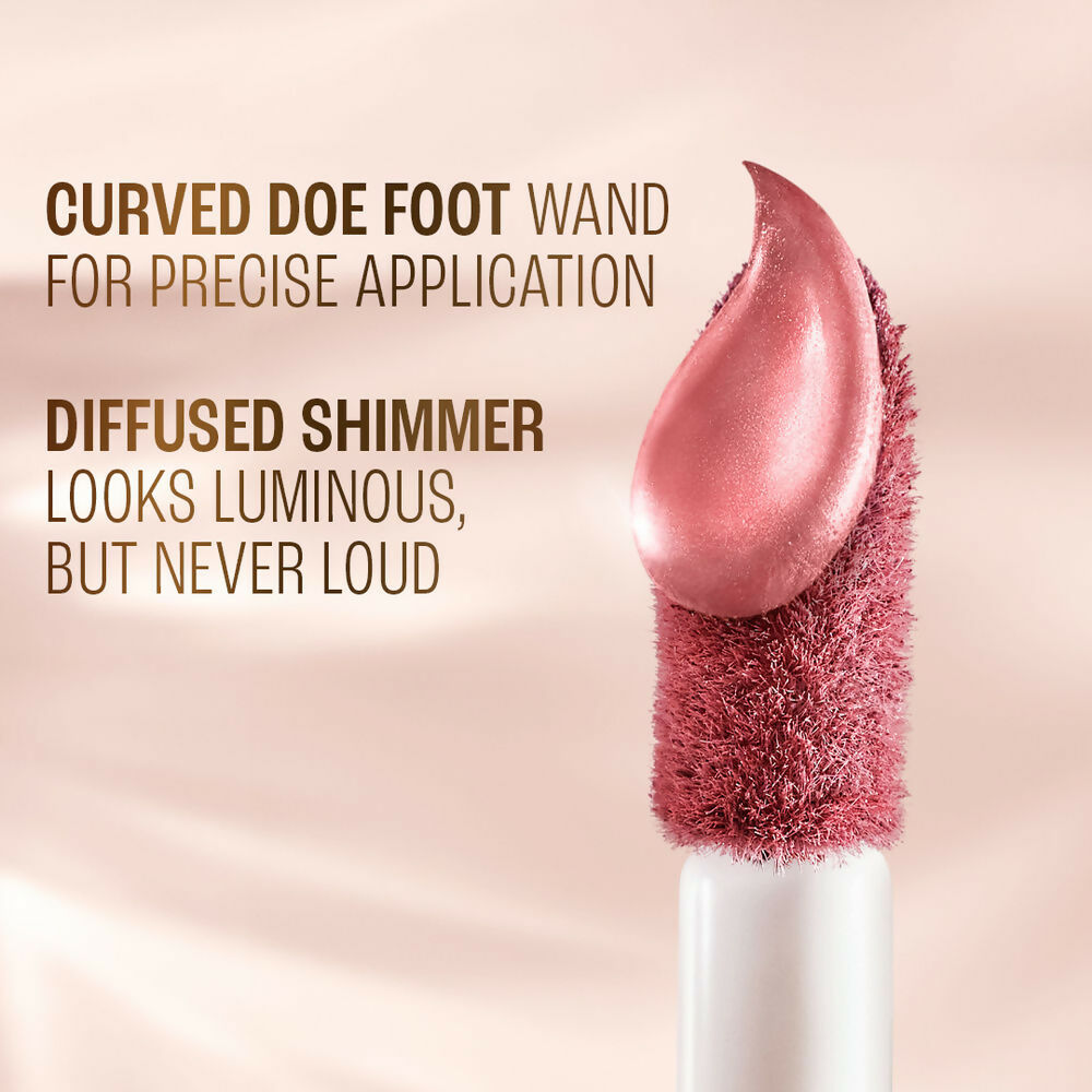 Lakme Be-jewel Shimmer Lip Liquid - Nude Sparkle