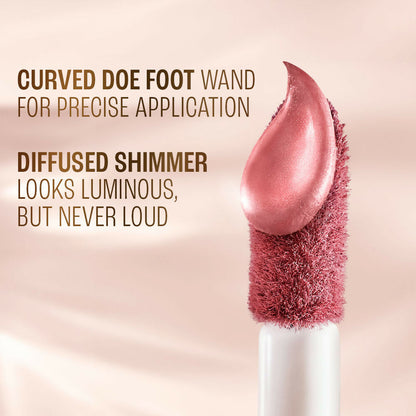 Lakme Be-jewel Shimmer Lip Liquid - Nude Sparkle