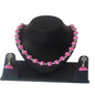 Kundan HandiKrafts Pink Silk Thread Necklace Set