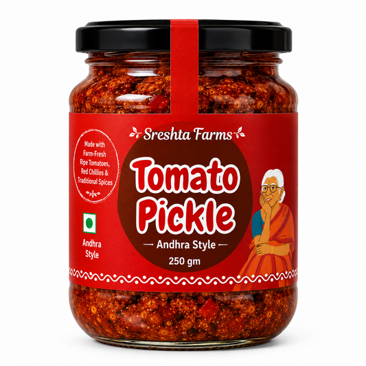 Sreshta Farms Tomato Pickle