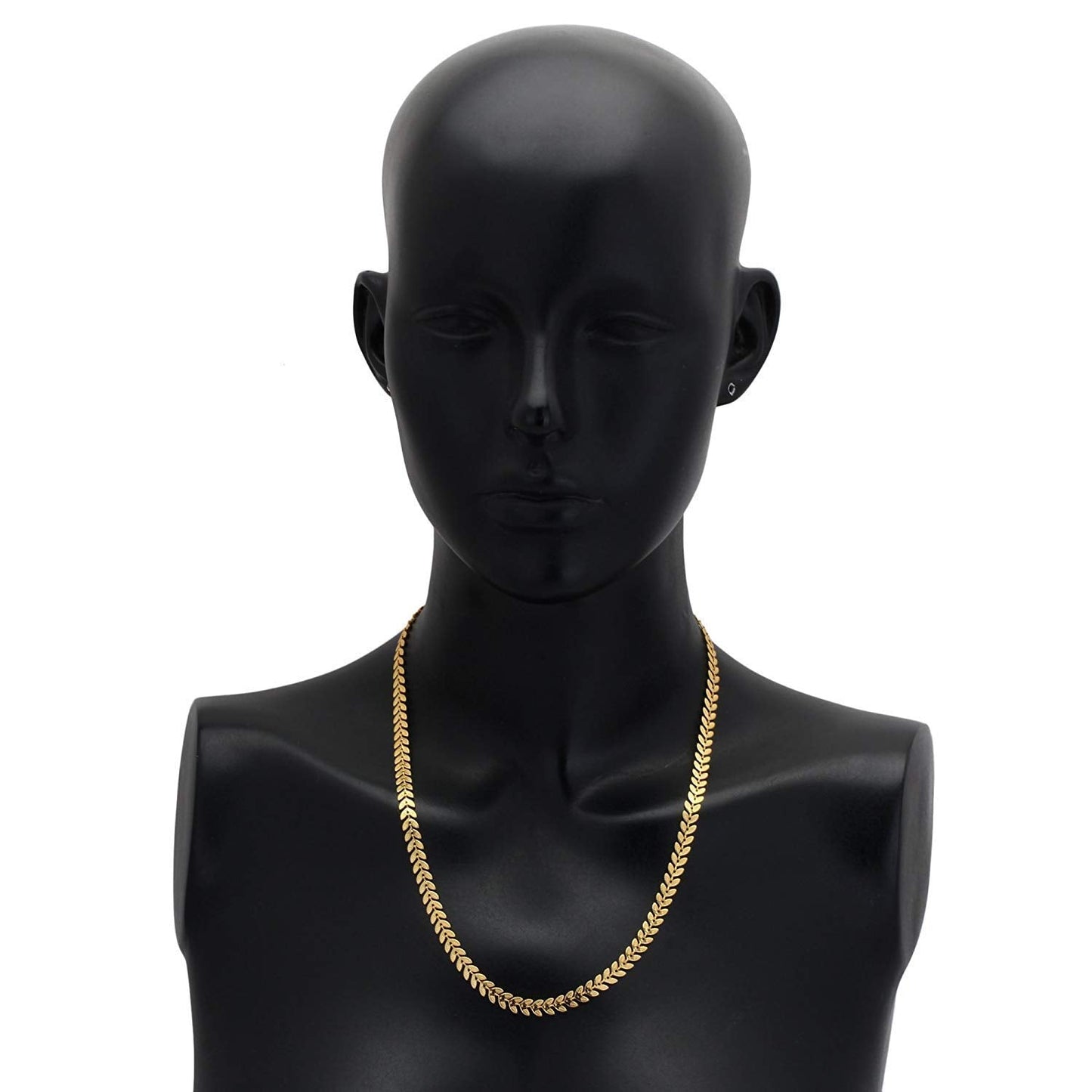 Gold-Polished Alloy Golden Pearl Chain - The Pari