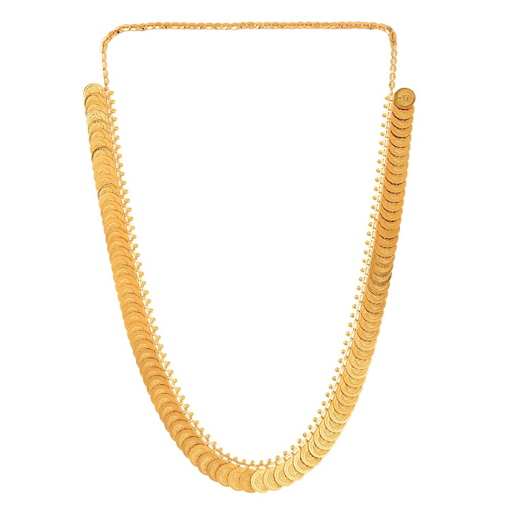 Gold-Polished Alloy Temple Jewellery Chain - The Pari