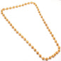Gold-Polished Alloy Pearl Beaded Matarmala Chain - The Pari
