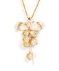Gold-Polished Alloy Long Chain Butterfly Necklace - The Pari