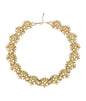 Gold-Polished Alloy Designer Flower Choker Necklace - The Pari