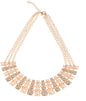 Gold-Polished Alloy Pearl & Rhinestones Beautiful Necklace - The Pari