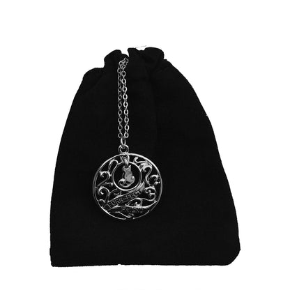Silver-Plated Alloy Stainless Steel Love Quote Pendant Necklace - The Pari