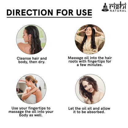 Rishi Natural Coconut Oil Wood Pressed Skin And Hair